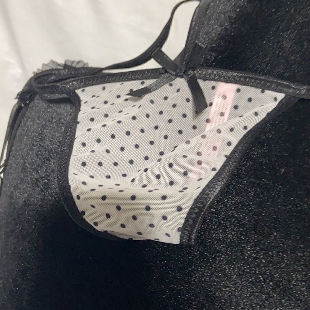 NWOT Black And white Nighttime intimates size 6‎ - Picture 7 of 9